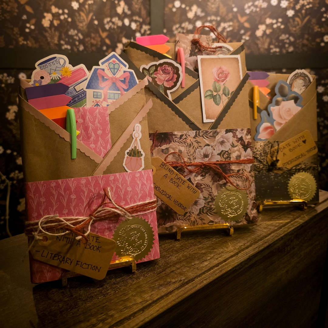 Blind Date with a Book — wrapped books